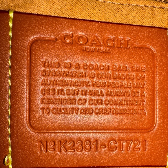 Coach Western Tabby in Black - Picture 2 of 7